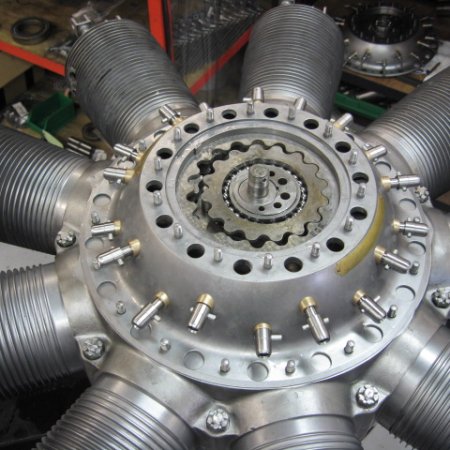 Clerget 9 B Engine Build 30