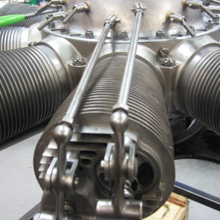 Clerget 9 B Engine Build 33