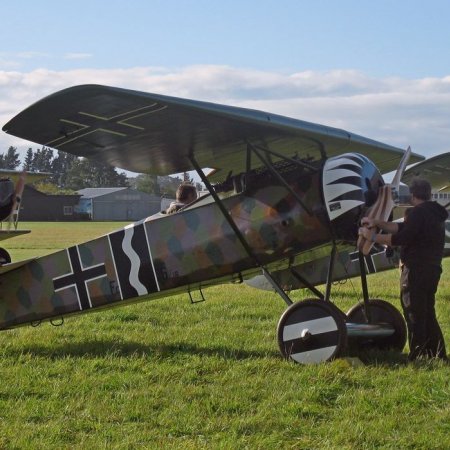 James Fahey Fokker DVIII Walkaround 1