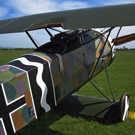 James Fahey Fokker DVIII Walkaround 67