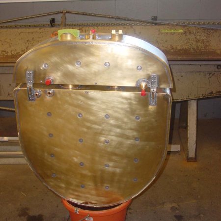 Completed Main And Emergency Fuel Tanks