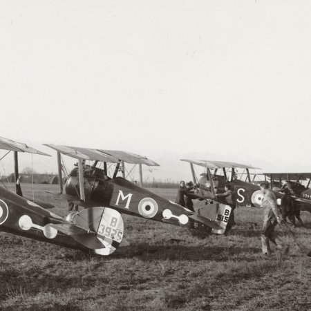 036 Sopwith Camel B 3925 B 515 B 2494 Lineup Of Camels