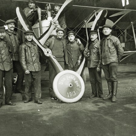 104 German Pilots In 1915 Celebration