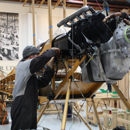 Eliot Work On Fuel Tank