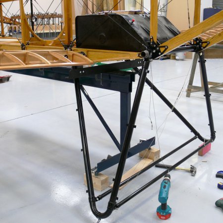 BE 2 C Landing Gear