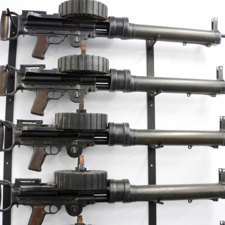 Gun Room Lewis Guns Wall Mounted