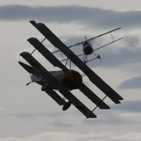 Wanaka 2006 Nieuport Dives On Dr 1