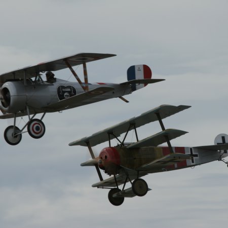 Wanaka 2006 Nieuport Dr 1 Fly By