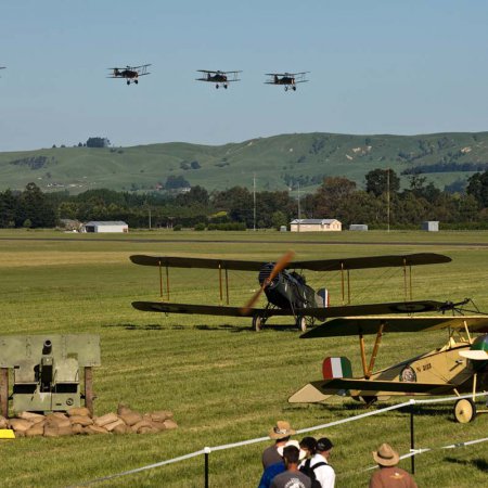 WW 1 Remebrance Day Flypast