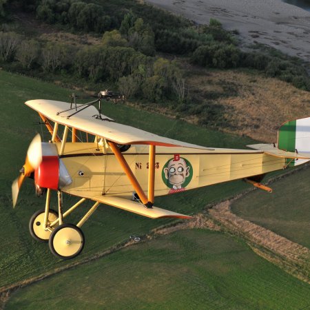 Nieuport 11 Bebe In Flight